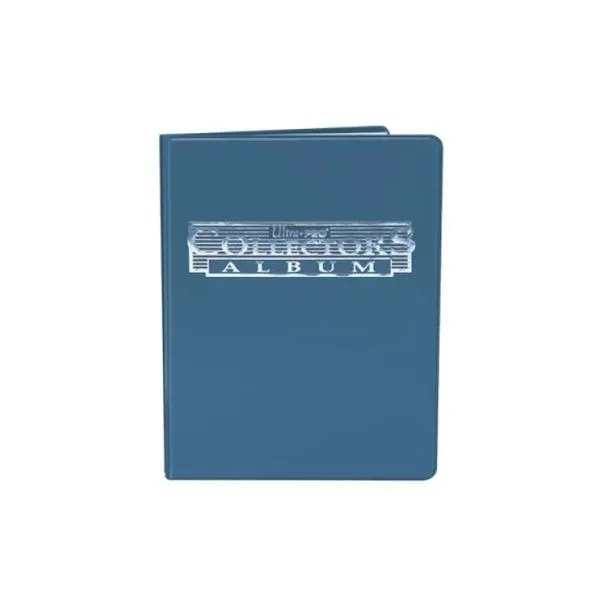 Portfolio A4 180 Cartes Collector Bleu