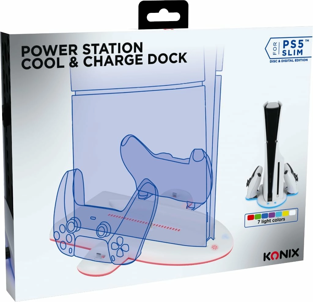 Powerstation ps5 slim cool & charge - Jeux PS5