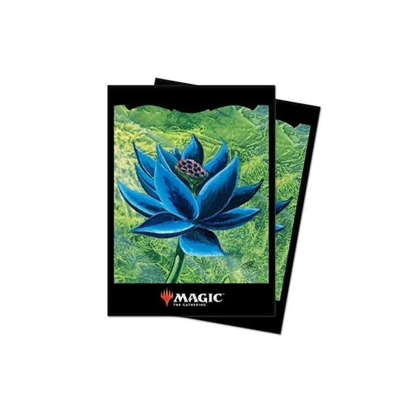 Protèges cartes Lotus noir x100