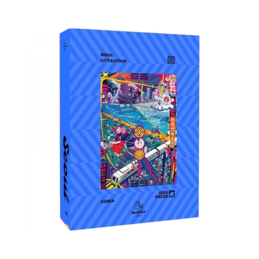 Puzzle Cities Edition - 1000 pièces - Seoul