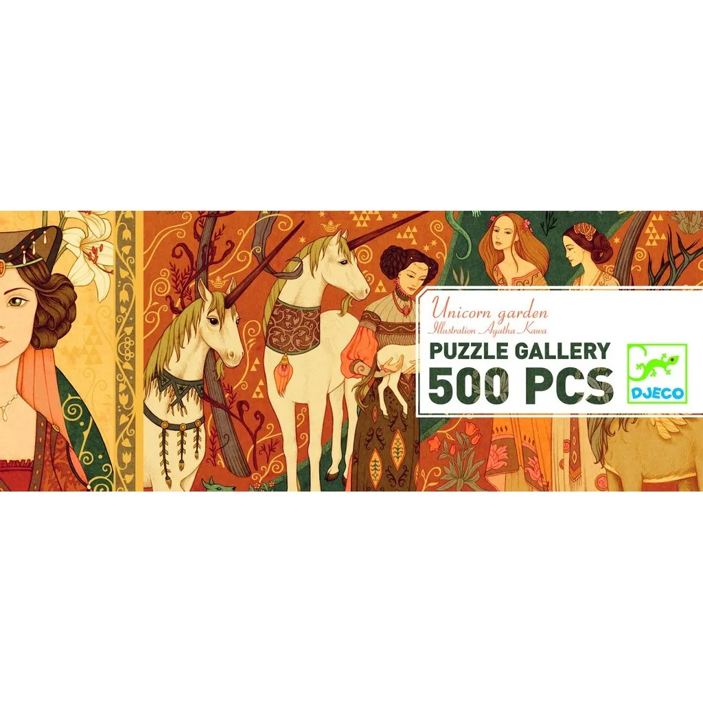 Puzzle Gallery - Dames à la licorne - 500 pièces