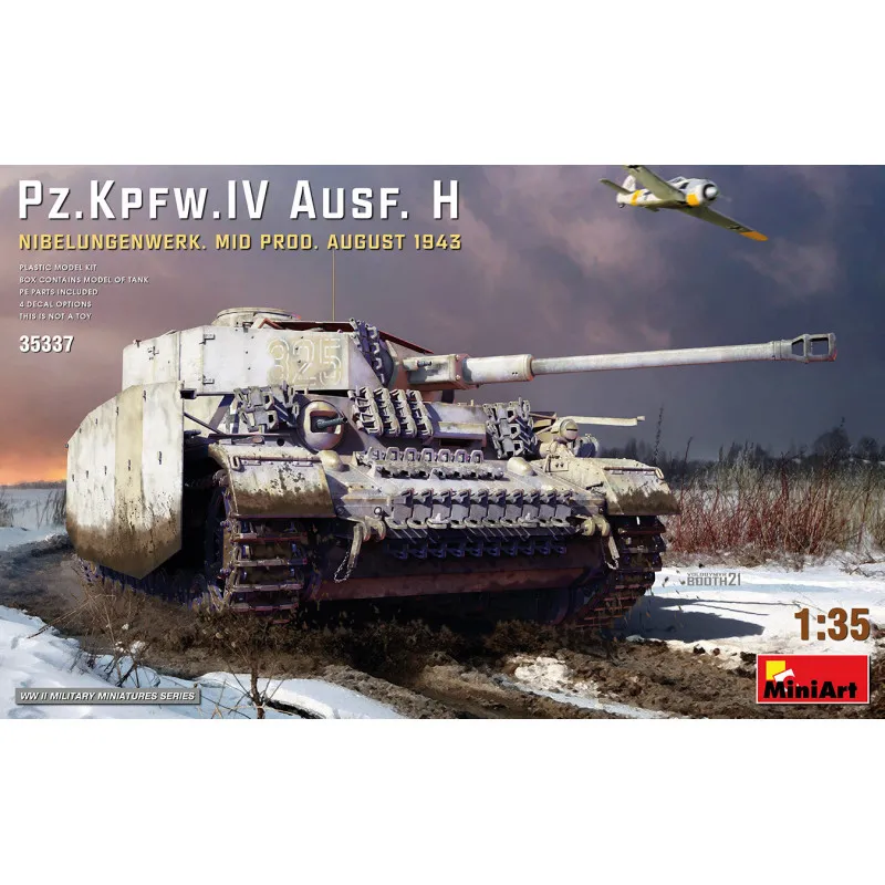 Pz. Kpfw. IV Ausf. H Nibelungenwerk, production moyenne. MINIART 35337