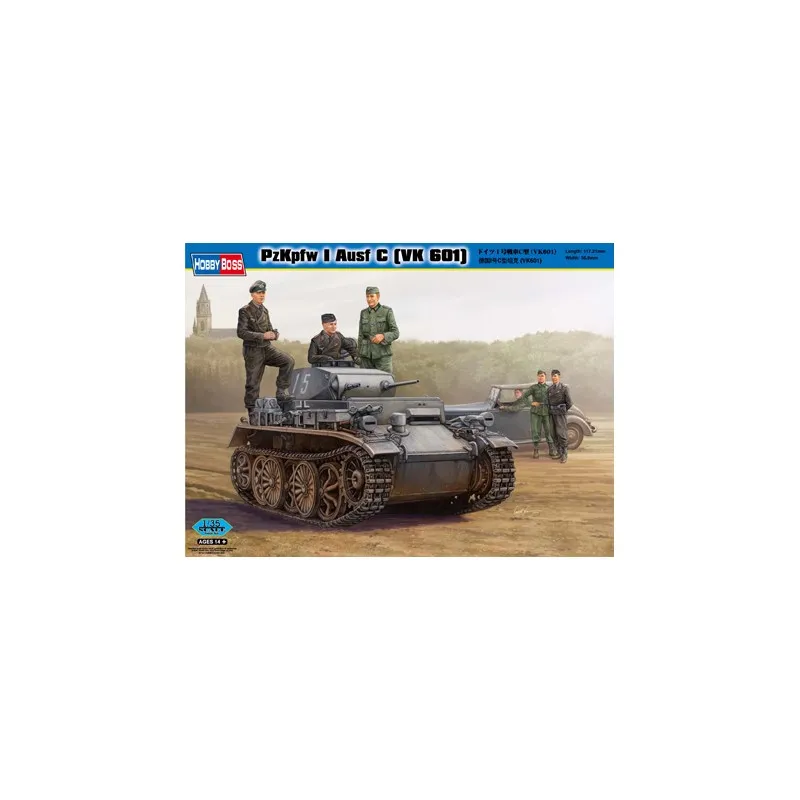 Pzkpfw i ausf C (VK 601). HOBBY BOSS 82431