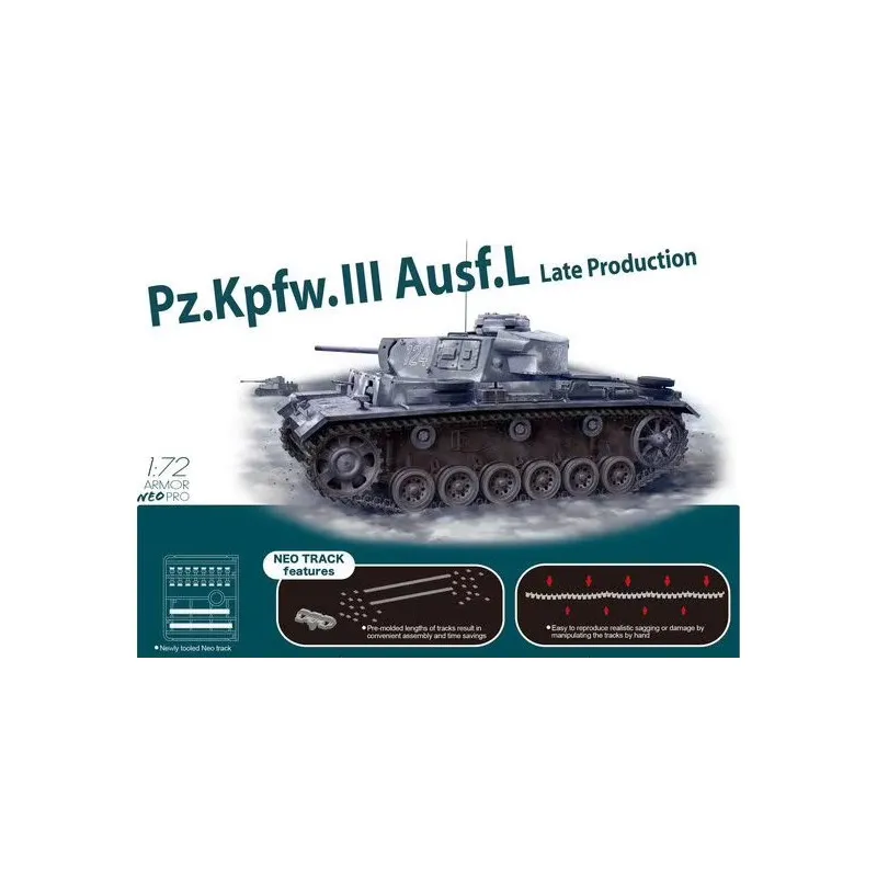 Pz.Kpfw.III Ausf.L production tardive. DRAGON 7645