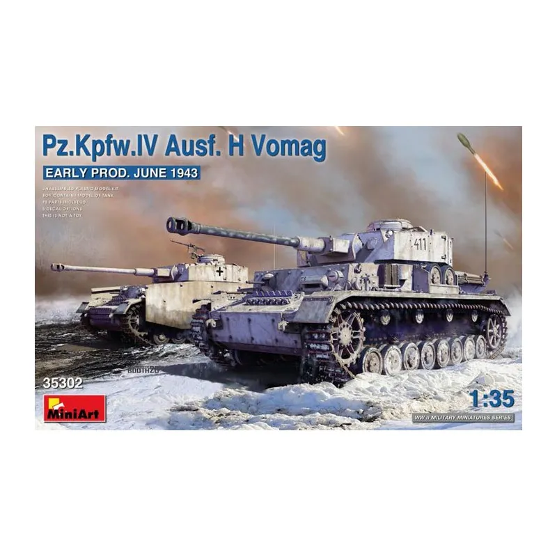 Pz.Kpfw.IV Ausf. H Vomag. MINIART 35302