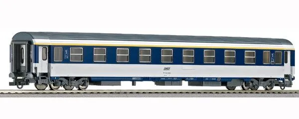 Voiture couchettes Corail Vu 1CL logo Encadré : N°50 87 49-77 002-2