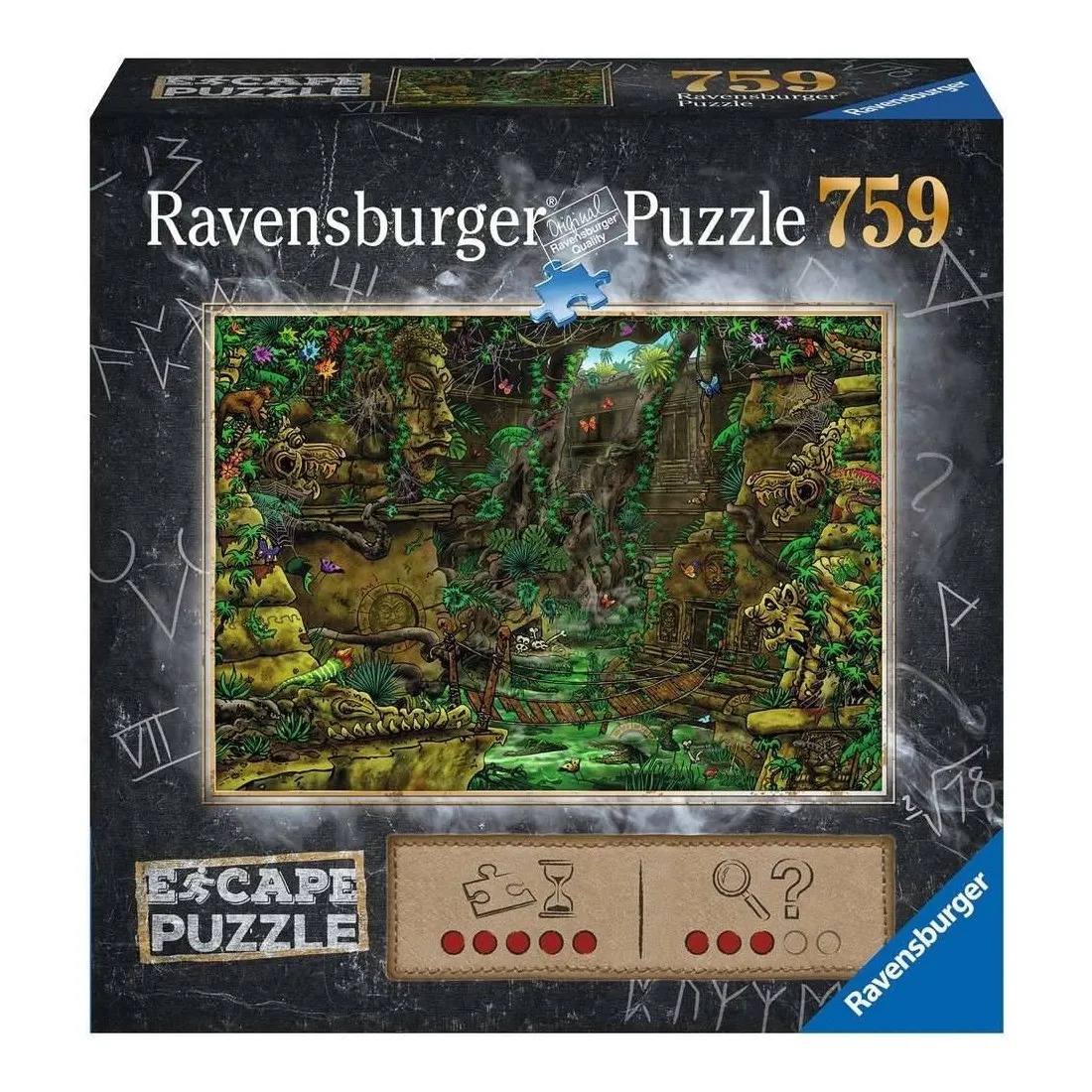 Escape puzzle 759 pièces : Temple Ankor Wat