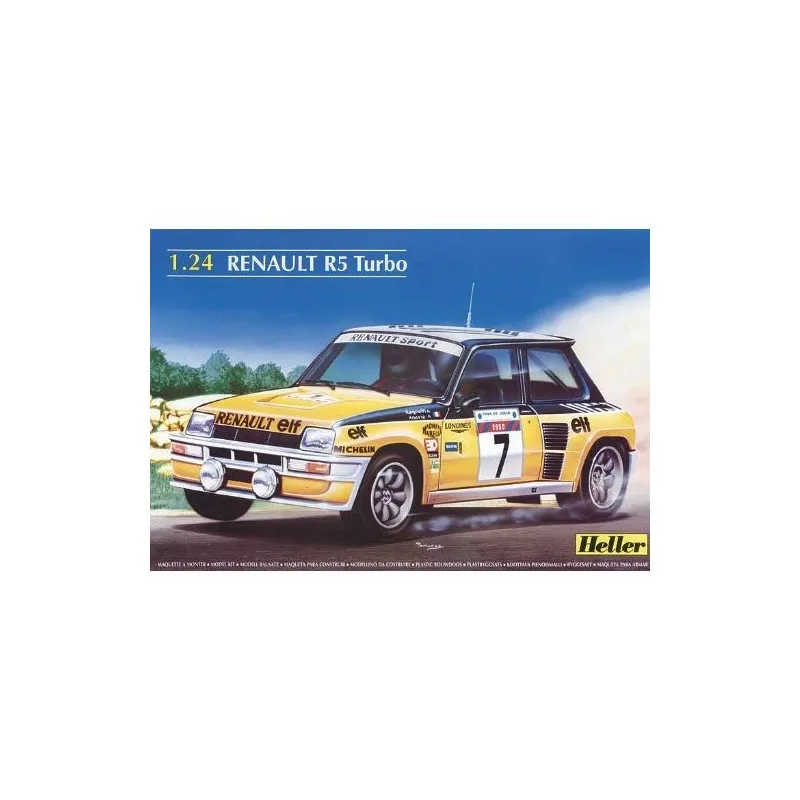 Renault R5 Turbo 2. HELLER 80717