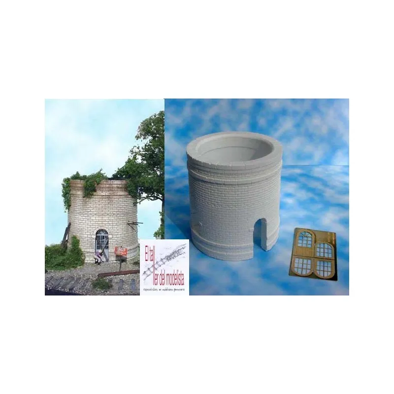 Réservoir d’eau abandonné. PN SUD MODELISME 8712B