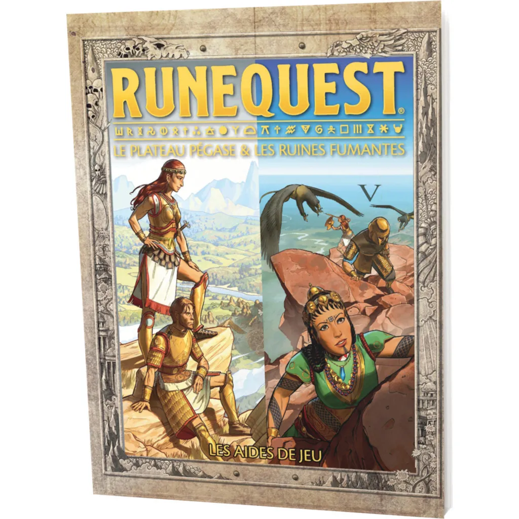 Runequest - Le Plateau Pégase/Les Ruines Fumantes - Les Aides de Jeu