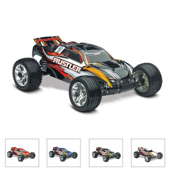 RUSTLER - 4x2 - 1/10 BRUSHED TQ 2.4GHZ - iD - TRX37054-1 - TRAXXAS 37054-1