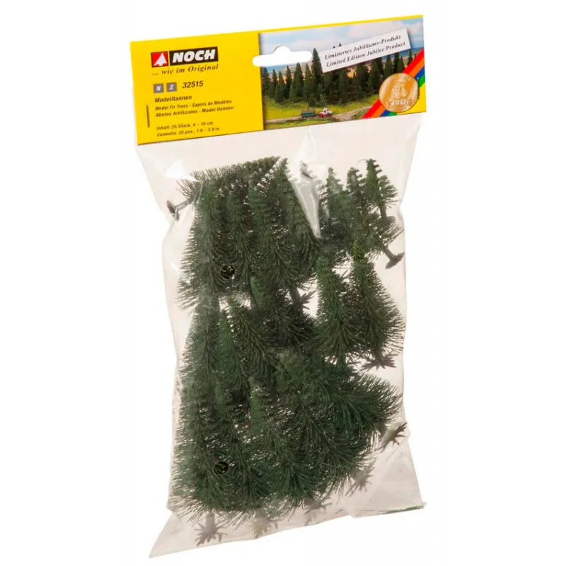Sapins artificiels, 25 arbres. NOCH 32515