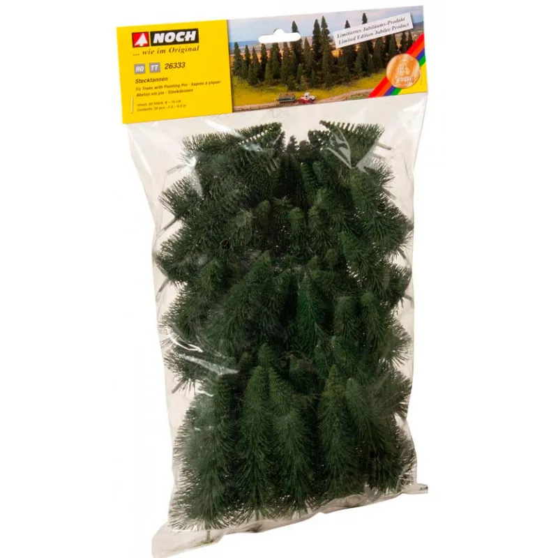 Sapins sans pied, 50 arbres. NOCH 26333