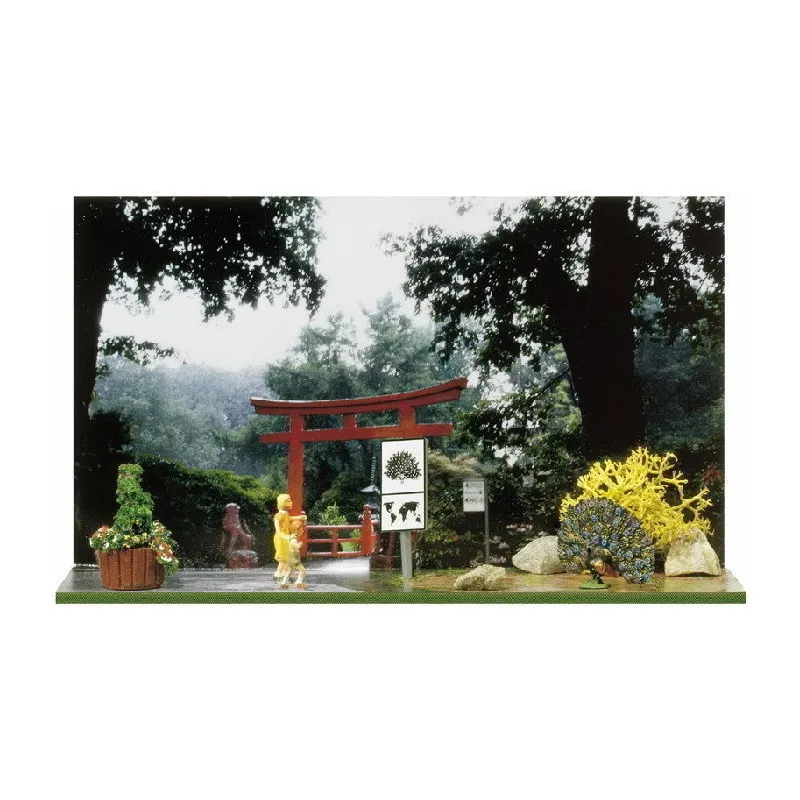 Scène au zoo. FALLER 154111