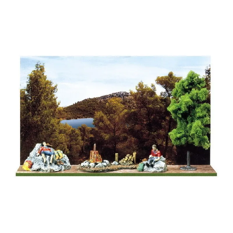 Scène dans la forêt. FALLER 154112