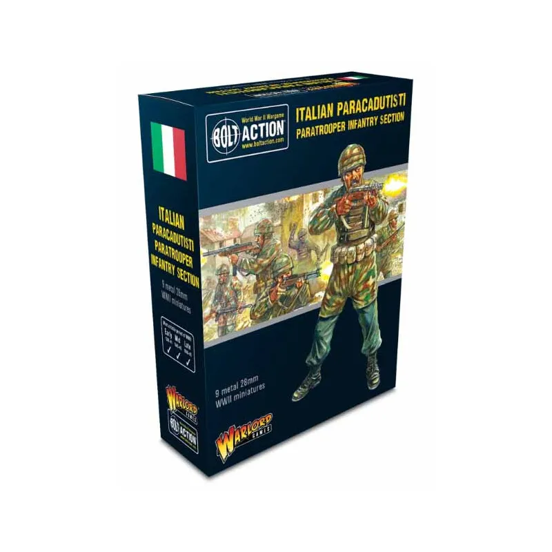 Section d’infanterie parachutiste italienne Paracadutisti. Bolt Action. WARLORD GAMES 402215805
