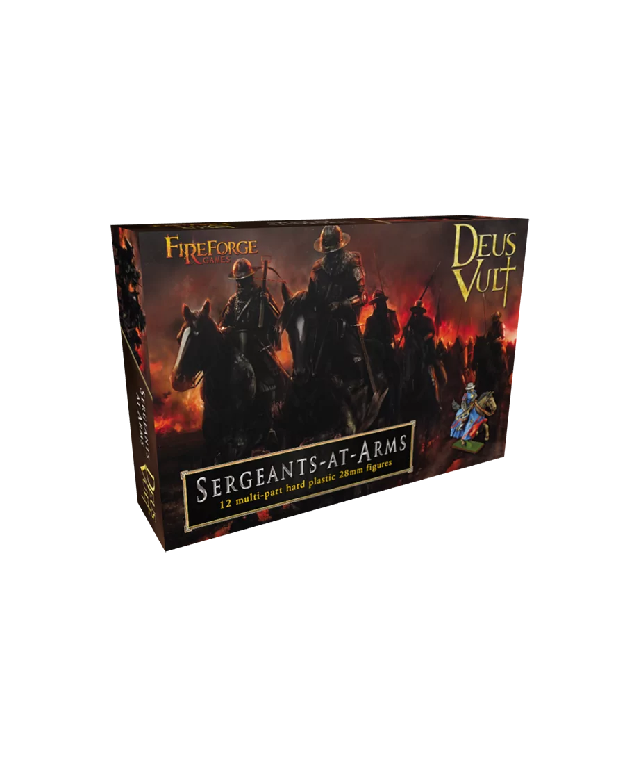 Deus Vult : Sergeants At Arms (12 Mounted Soldiers)
