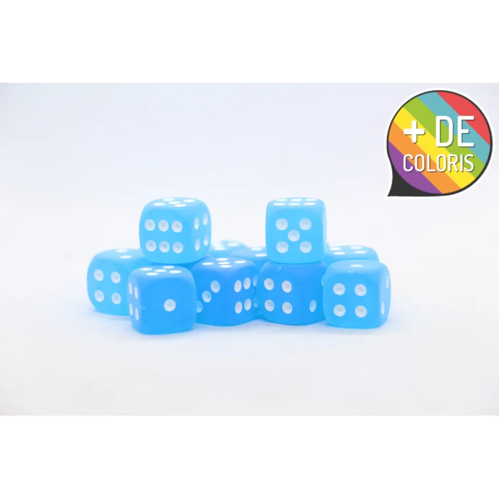 Set de 36 Dés Chessex : Frosted