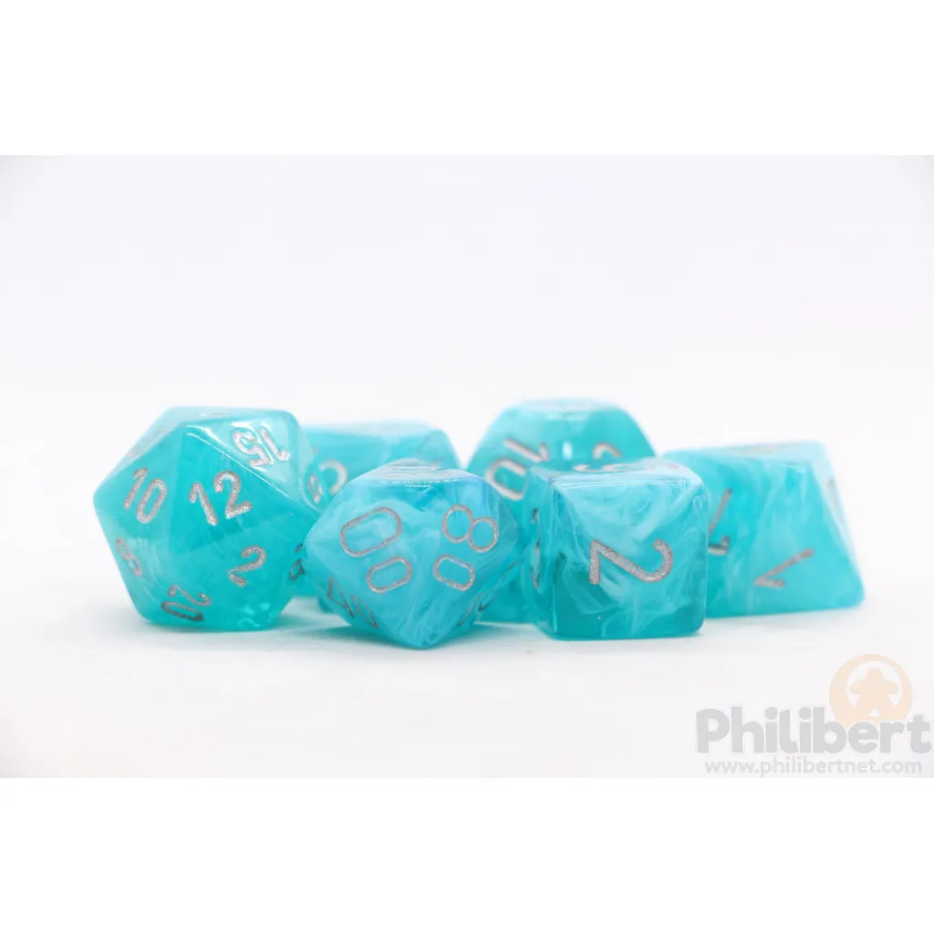 Set de 7 Dés JDR Chessex : Cirrus