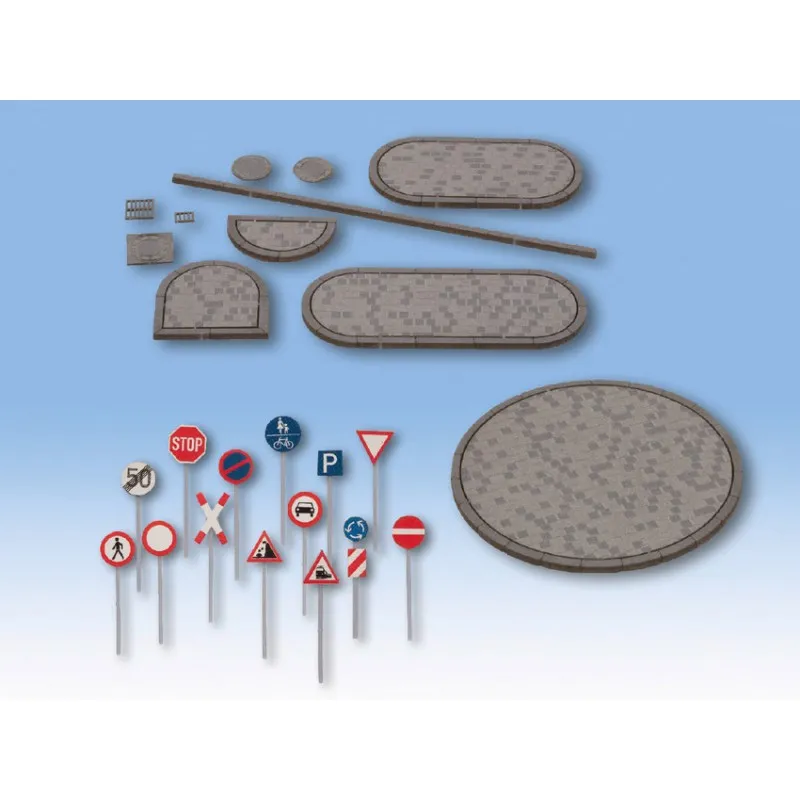 Set de décoration routière. NOCH 60525