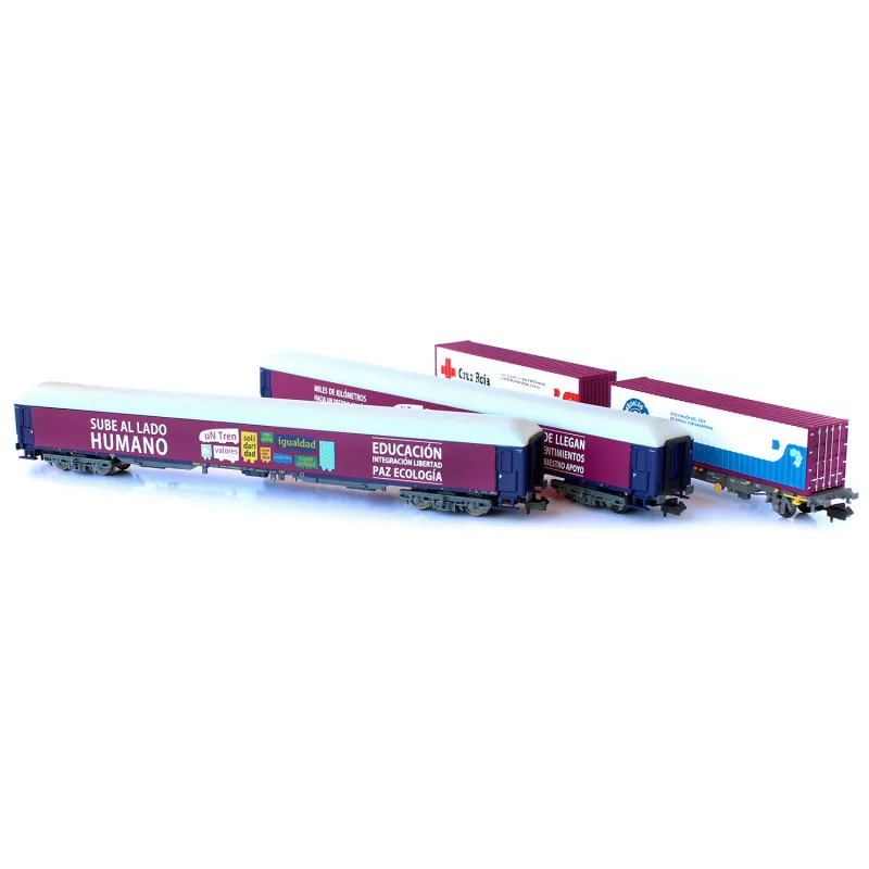 Set « Un train de valeurs », RENFE. Partie II. MFTrain 71027