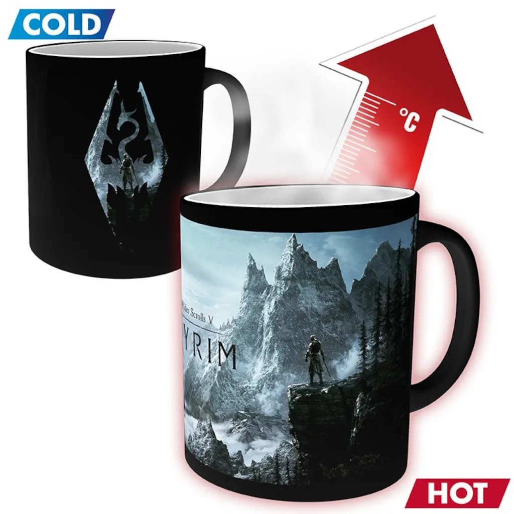 Skyrim - Mug Heat Change Dragon