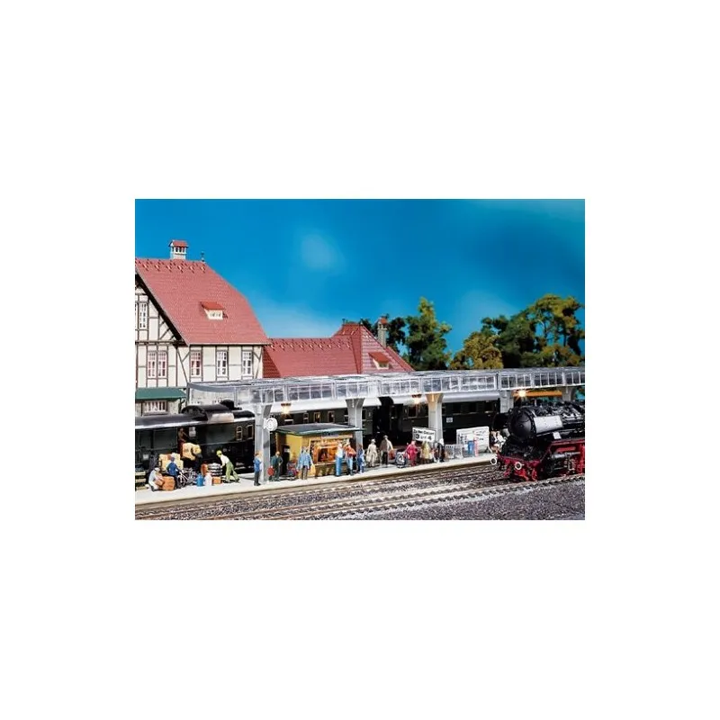 Plate-forme couverte. FALLER 120187