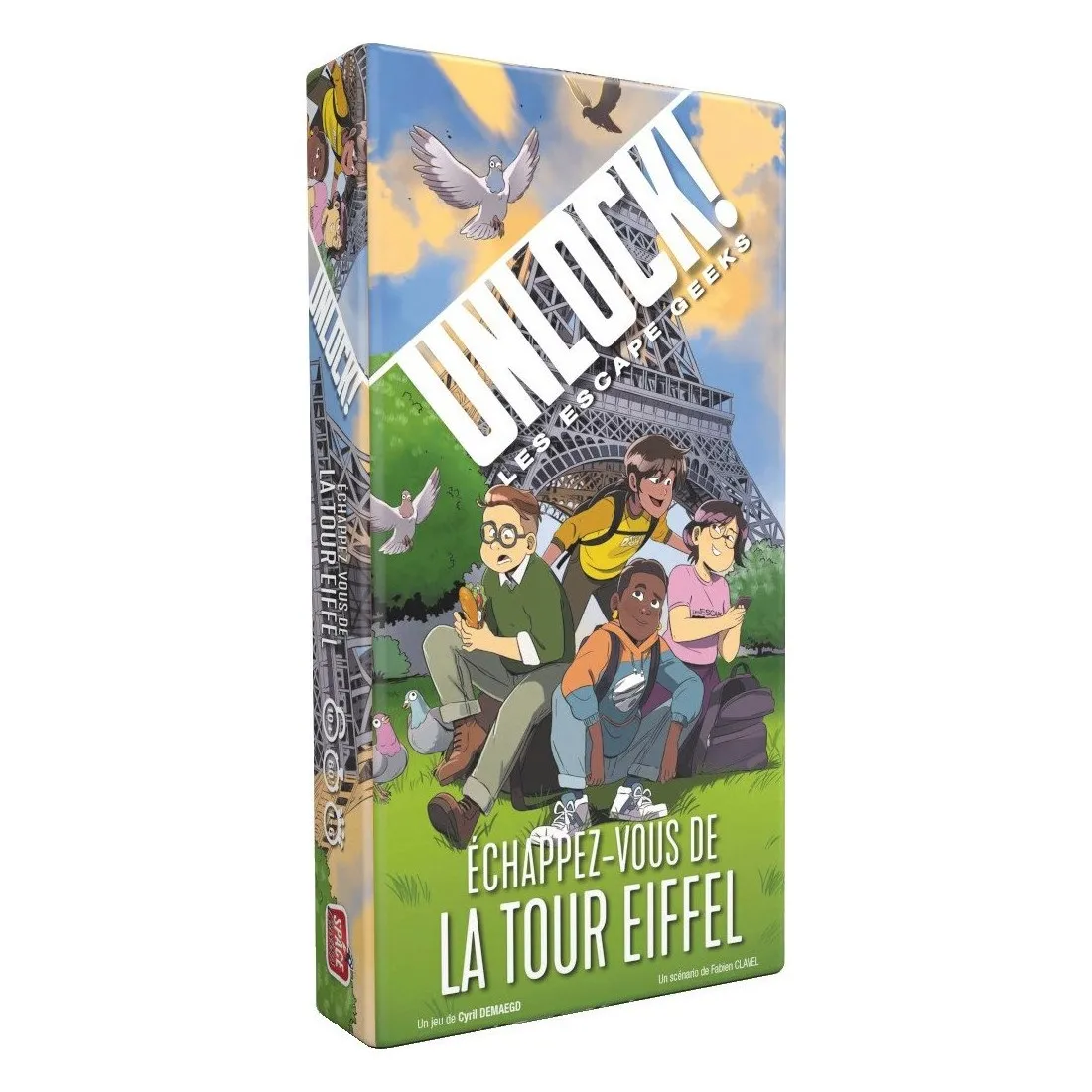 Escape Game enfant ados - Unlock Escape Geeks - Echappez vous de la tour Eiffel - Space Cow