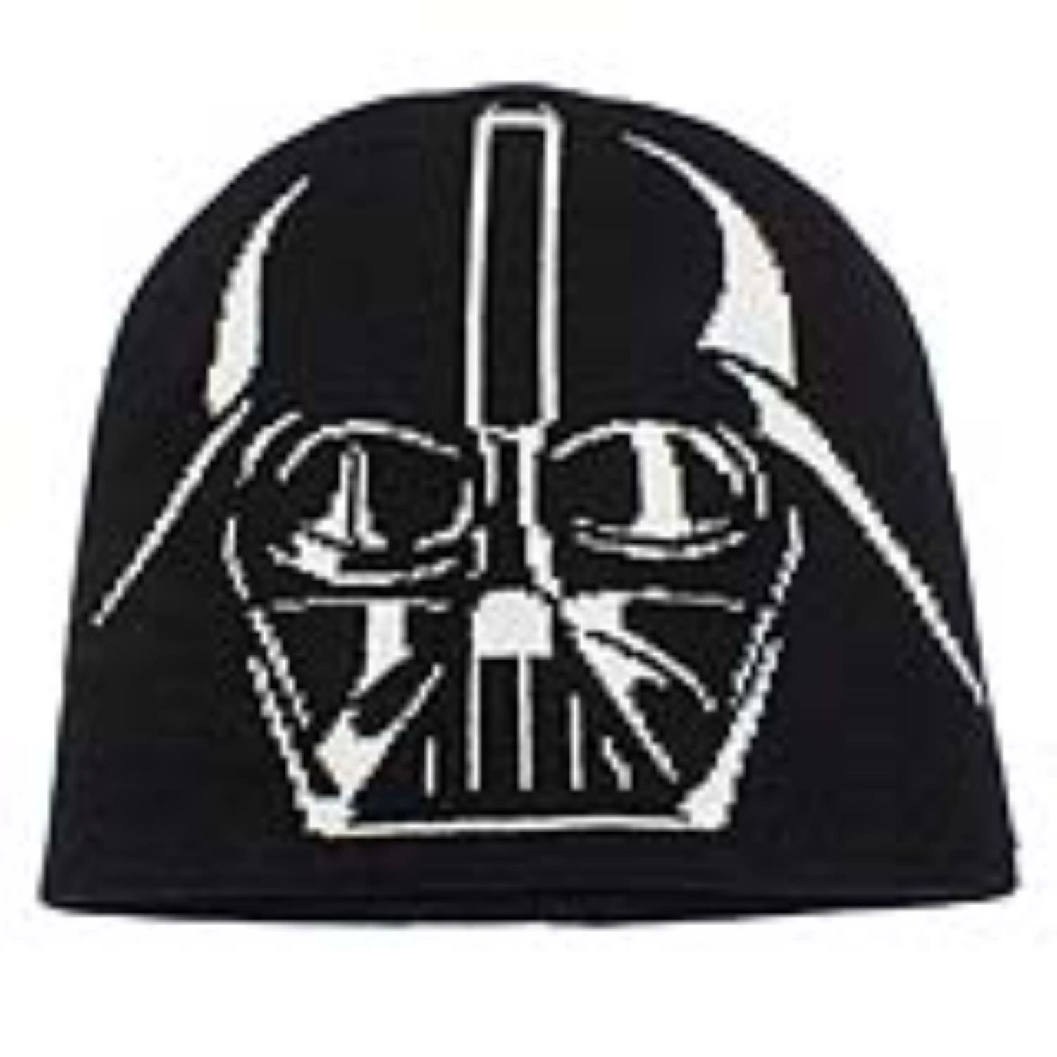 Star wars - bonnet noir casque de darth vader
