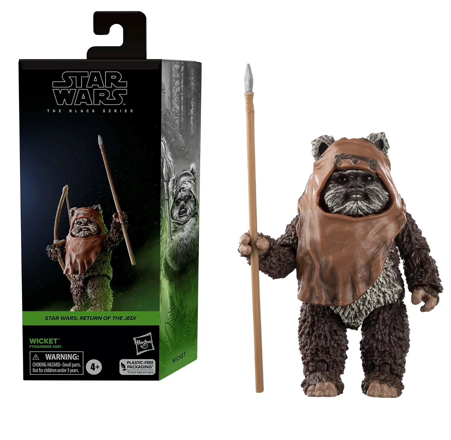Star wars episode vi black series figurine wicket 15 cm