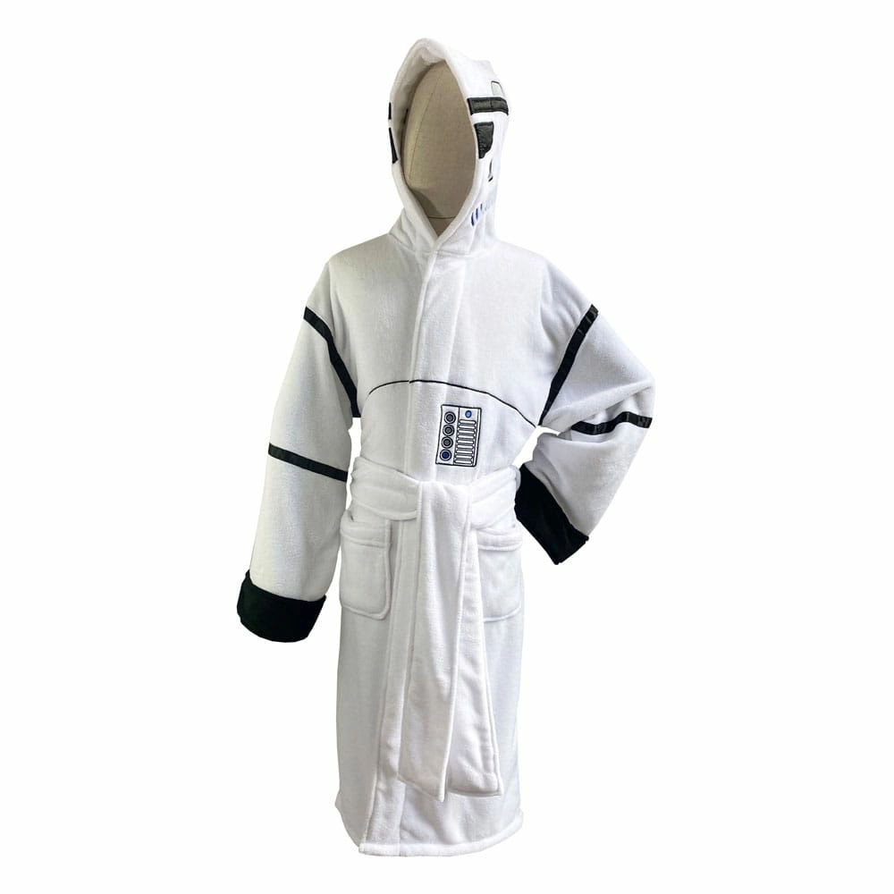 Star wars original stormtrooper peignoir de bain polaire stormtrooper white