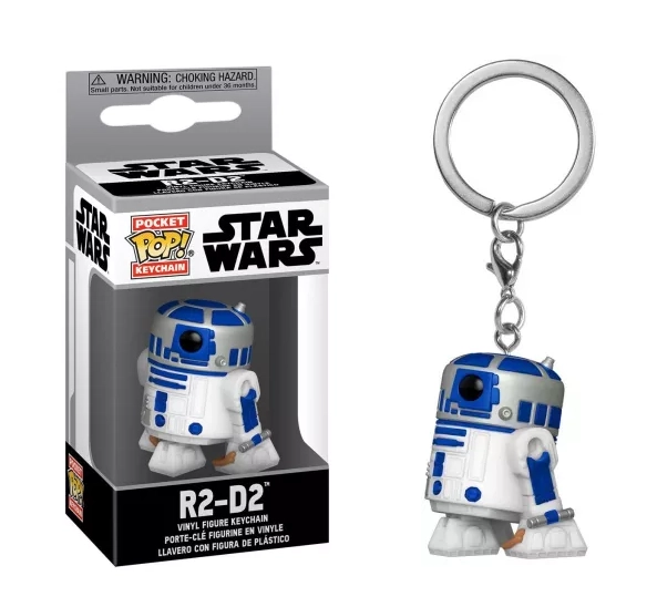 Star wars présentoir porte-clés pocket pop! vinyl r2-d2 4 cm (12)