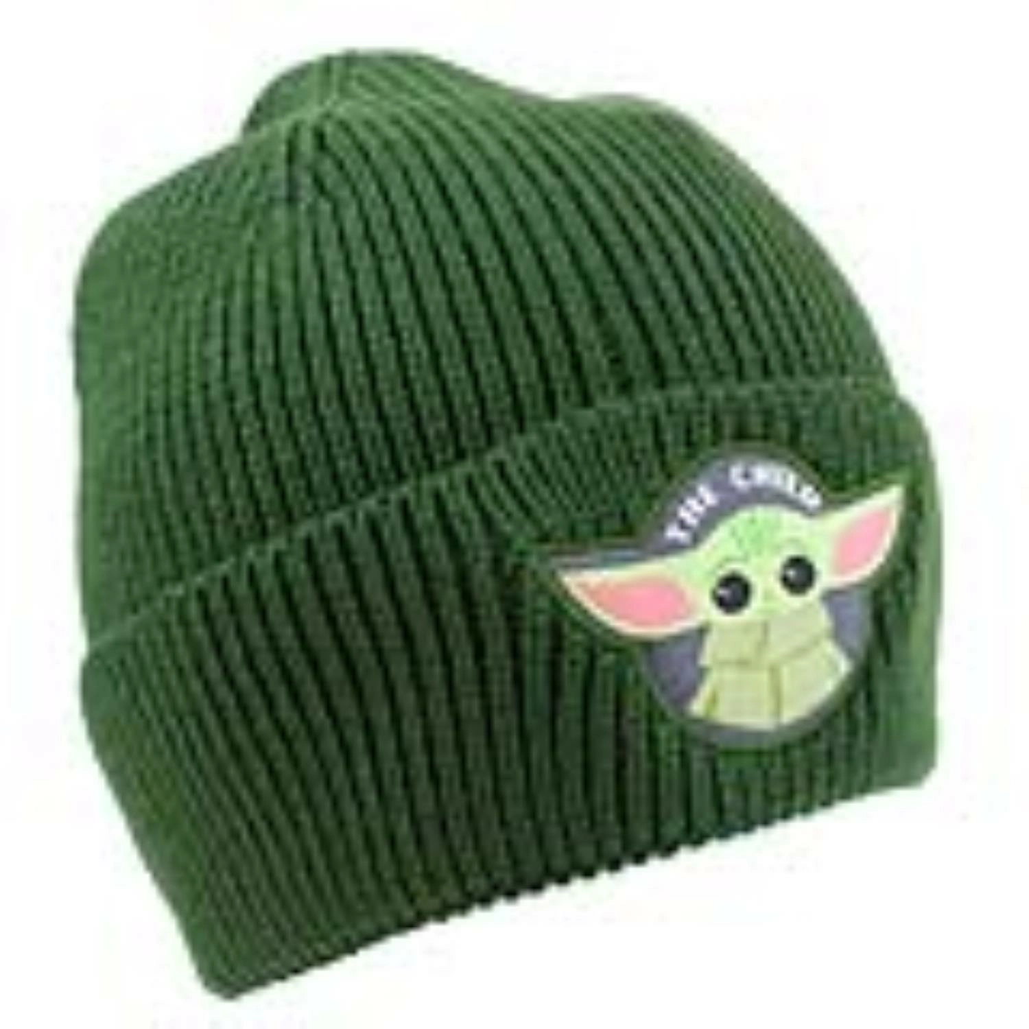 Star wars: the mandalorian - bonnet vert badge "the child"