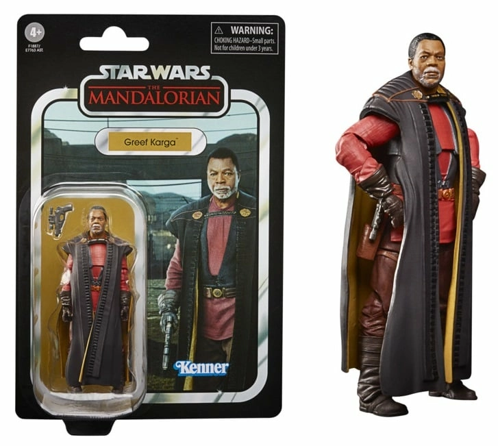 Star wars - the vintage collection - the mandalorian figurine d'action de greef karga 10cm