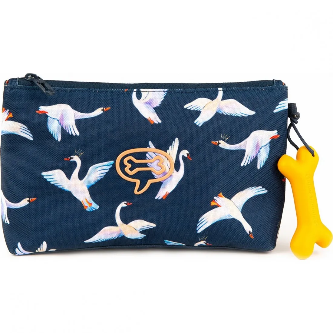 Trousse Bay Swans Indigo Stones And Bones