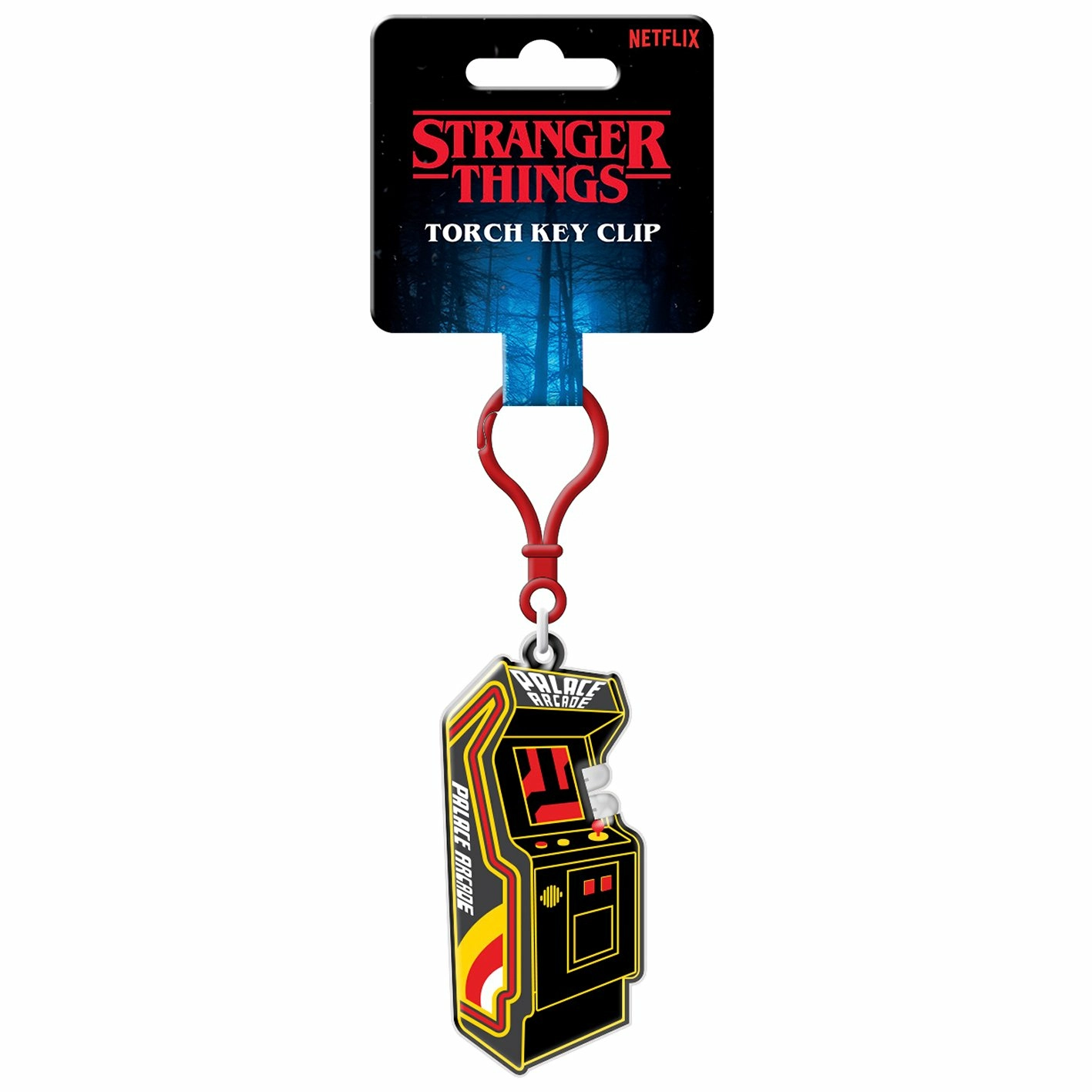 Stranger things - arcade - porte-clés 'torch'