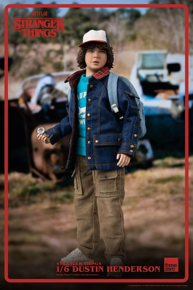 Stranger things figurine 1/6 dustin henderson 23 cm