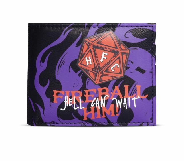 Stranger things porte-monnaie bifold fireball him!