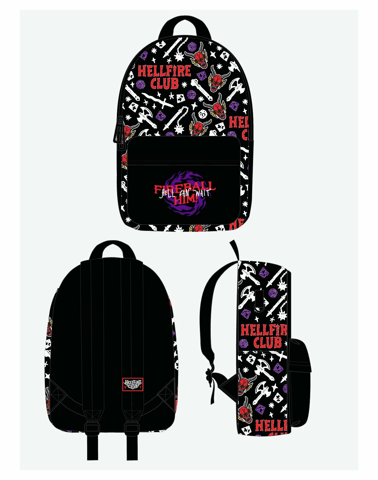 Stranger things sac à dos basic fireball him!