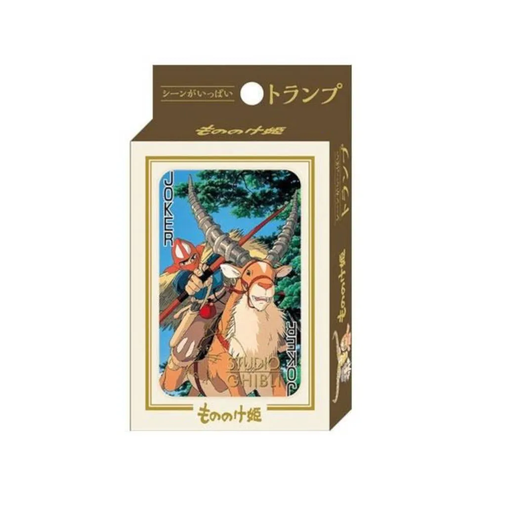 Studio Ghibli - Jeu de 54 Cartes Princesse Mononoké