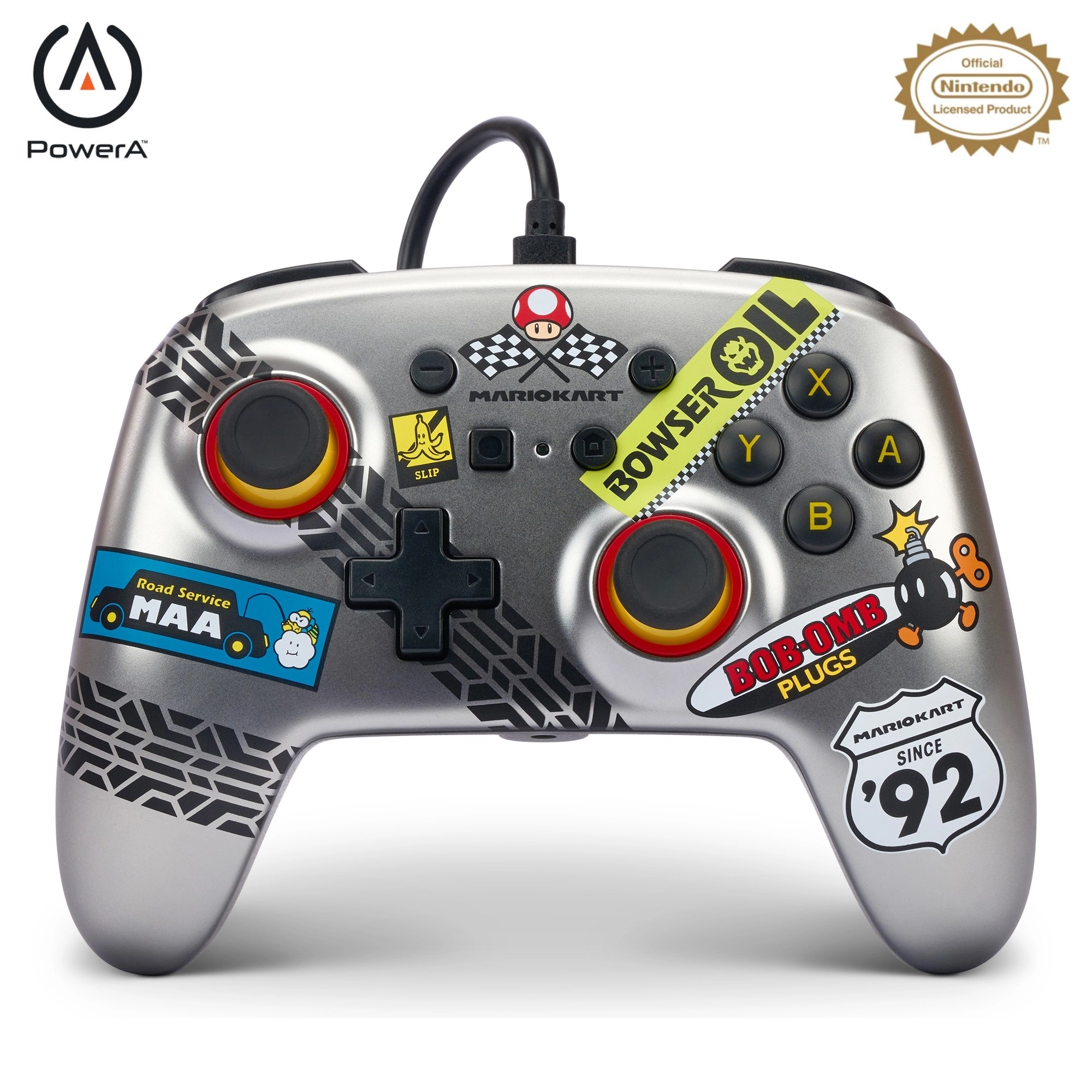 Switch - manette filaire améliorée - mario kart
