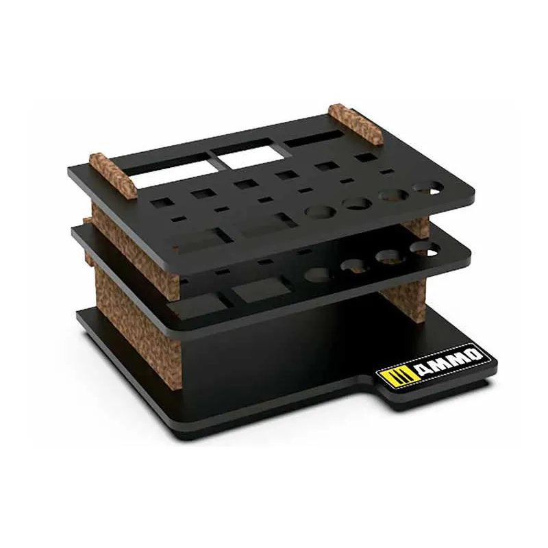 Système modulaire pour la section de ponçage et d’abrasifs. AMMO MIG JIMENEZ 8872