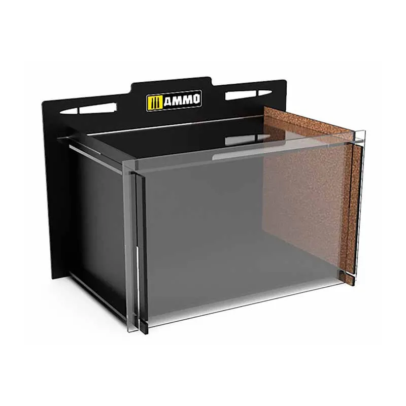 Système modulaire de petites vitrines. AMMO MIG JIMENEZ 8886