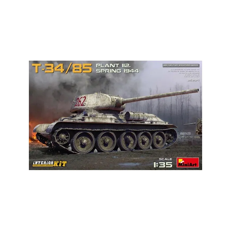 T-34/85, mod. 1944. MINIART 35294