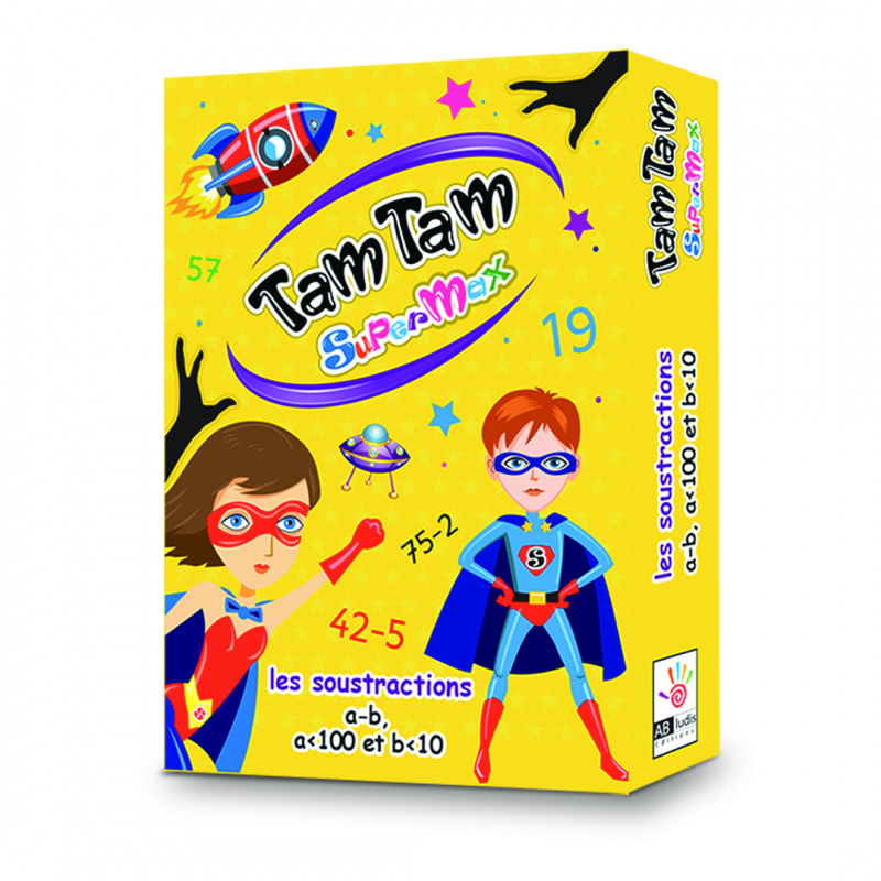Tam Tam Supermax Soustractions - Mon Ludicaire