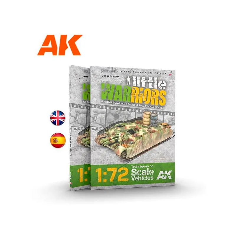 Techniques pour véhicules à l’échelle 1:72 | Petits guerriers. AK INTERACTIVE AK641