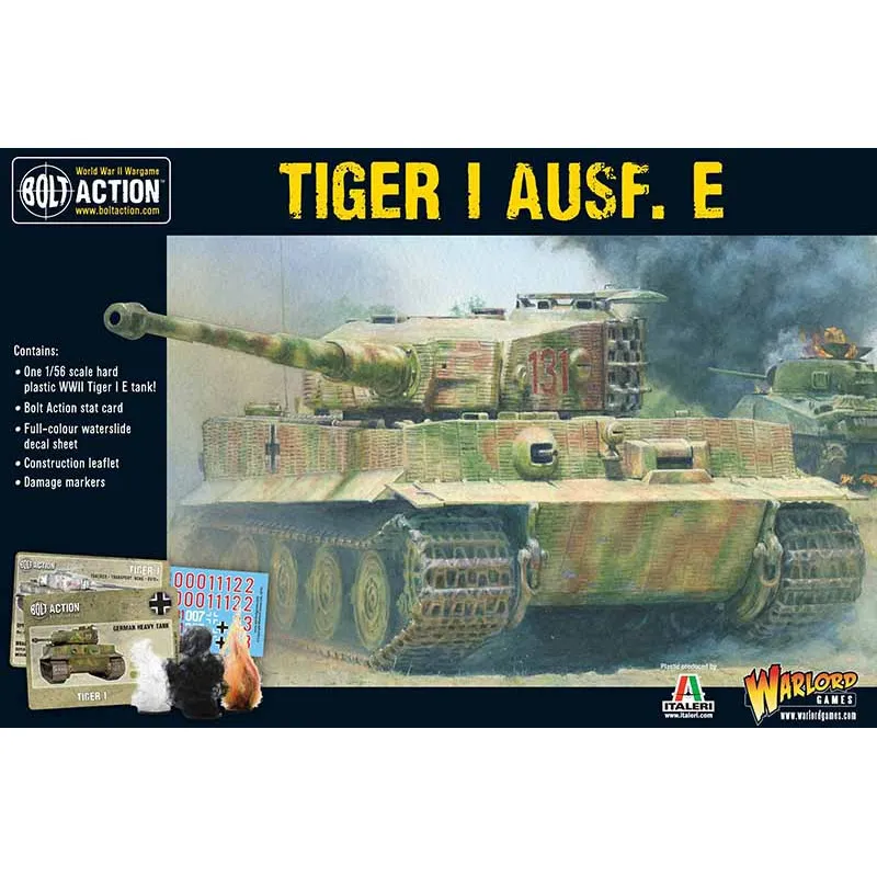Char lourd Tiger I Aus. E. Bolt Action. WARLORD GAMES 402012015