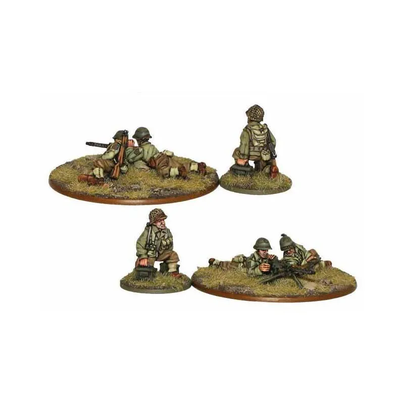Clichés de l’équipe Bolt Action de l’U.S. Army 30 Cal MMG. WARLORD GAMES WGB-AI-34