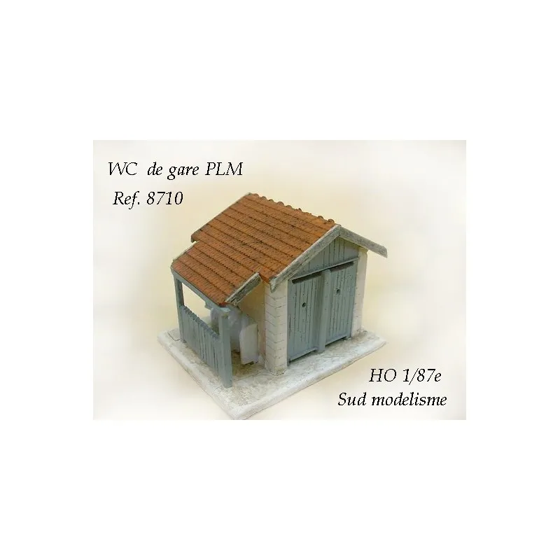 Toilettes de la gare. PN SUD MODELISME 8710