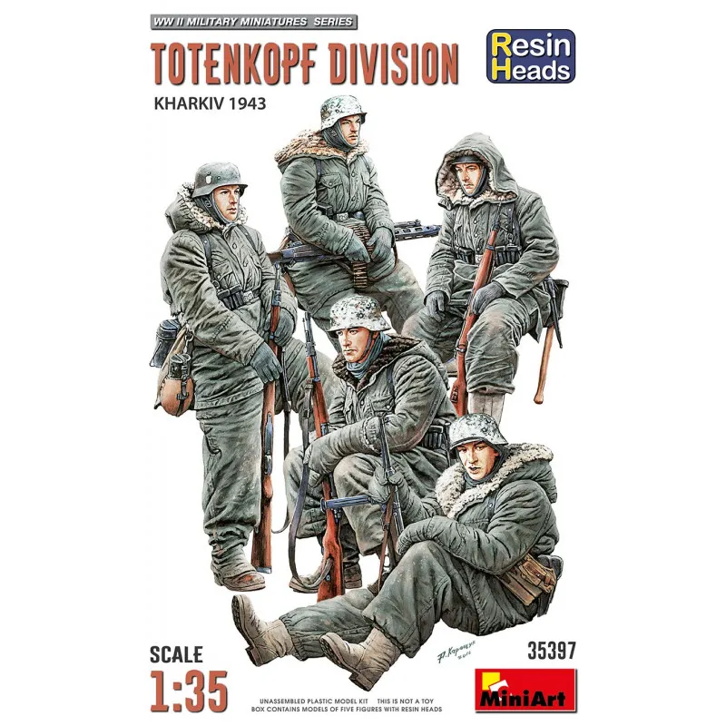 Division de Totenkopf. MINIART 35397